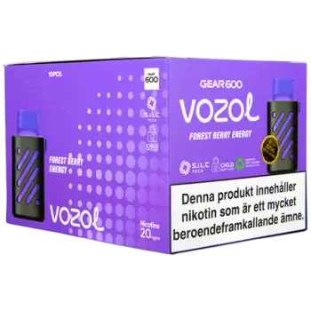 VOZOL Gear 600 Forest Berry Energy 20 mg