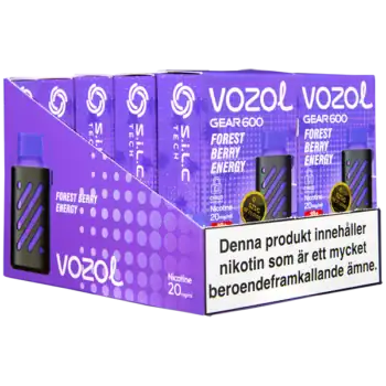VOZOL Gear 600 Forest Berry Energy 20 mg