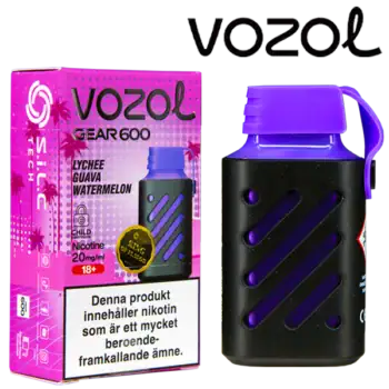 VOZOL Gear 600 Lychee Guava Watermelon 20 mg