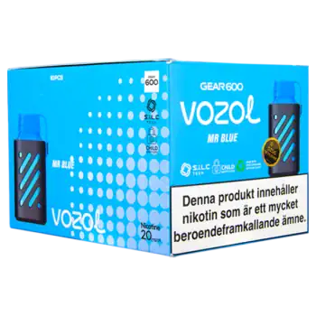 VOZOL Gear 600 Mr Blue 20 mg