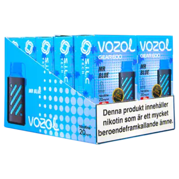 VOZOL Gear 600 Mr Blue 20 mg