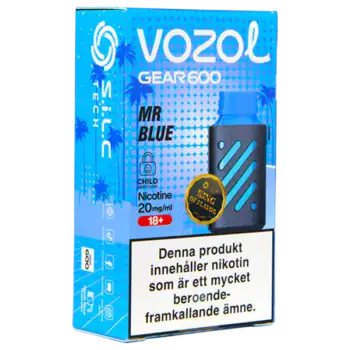 VOZOL Gear 600 Mr Blue 20 mg