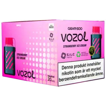 VOZOL Gear 600 Strawberry Ice Cream 20 mg