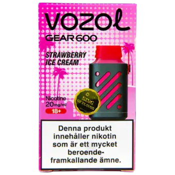 VOZOL Gear 600 Strawberry Ice Cream 20 mg