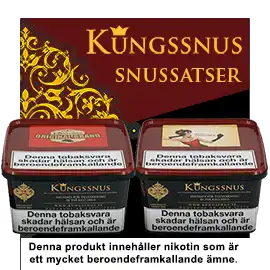 Kungssnus Snussatser
