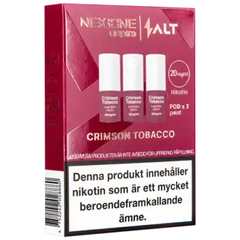 Salt Nexione Crimson Tobacco