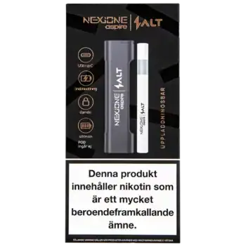 Salt Nexione Batteri Charcoal