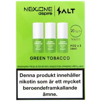 Salt Nexione Green Tobacco