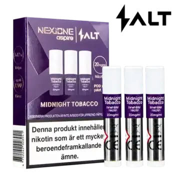 Salt Nexione Midnight Tobacco