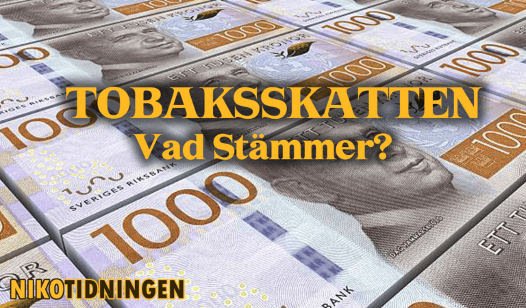 Tobaksskatten – Vad Stämmer?