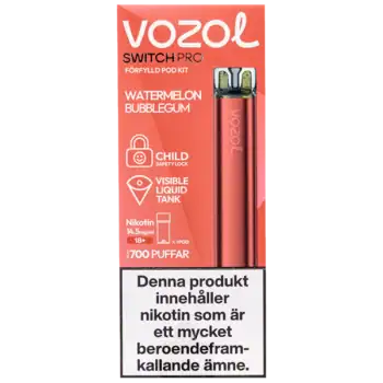 VOZOL Switch PRO Podkit Watermelon Bubblegum 14,5 mg