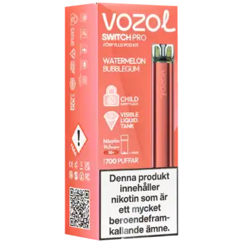 VOZOL Switch PRO Podkit Watermelon Bubblegum 14,5 mg