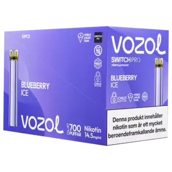 VOZOL Switch PRO Podkit Blueberry Ice 14,5 mg
