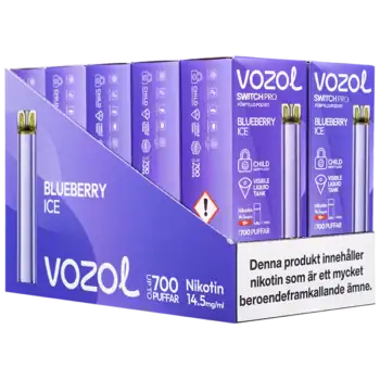 VOZOL Switch PRO Podkit Blueberry Ice 14,5 mg