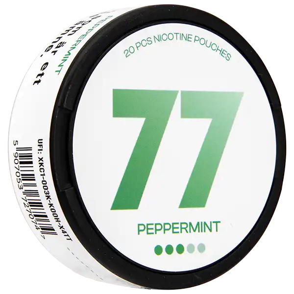 77 Peppermint Medium 10,4 mg snusdosa