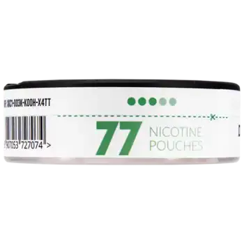 77 Peppermint dosa sida nikotinpåsar