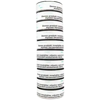 77 Spearmint VB dosor stock vitt snus 10,4 mg
