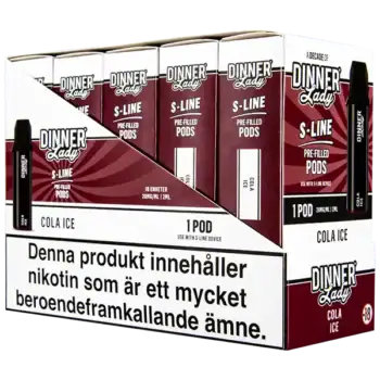 Dinner Lady S-Line Pod Cola Ice 20 mg