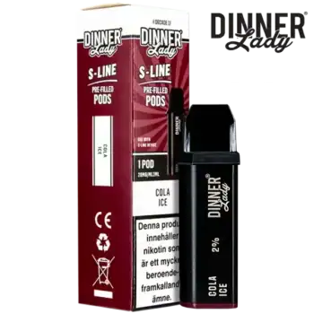 Dinner Lady S-Line Pod Cola Ice 20 mg