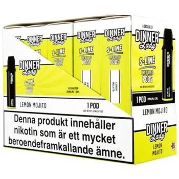Dinner Lady S-Line Pod Lemon Mojito 20 mg
