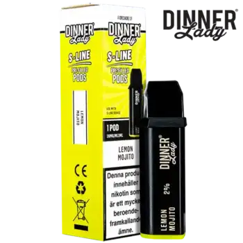 Dinner Lady S-Line Pod Lemon Mojito 20 mg
