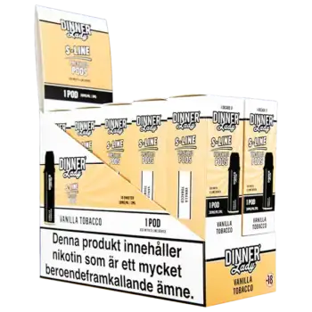 Dinner Lady S-Line Pod Vanilla Tobacco 20 mg