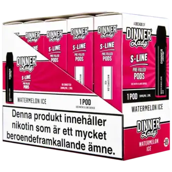 Dinner Lady S-Line Pod Watermelon Ice 20 mg