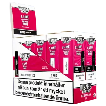 Dinner Lady S-Line Pod Watermelon Ice 20 mg