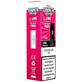 Dinner Lady S-Line Pod Watermelon Ice 20 mg