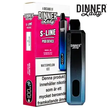 Dinner Lady S-Line Pod Kit Watermelon Ice 20 mg