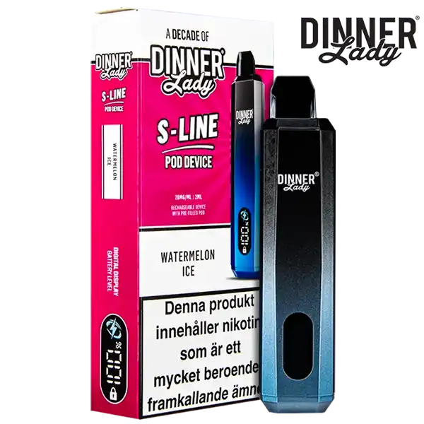 Dinner Lady S-Line Pod Kit Watermelon Ice 20 mg