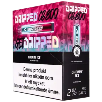 Dripped Crystal Bar Cherry Ice 20 mg