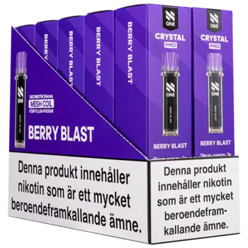 N One Crystal PRO Pod Berry Blast 20 mg