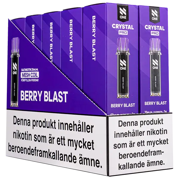 N One Crystal PRO Pod Berry Blast 20 mg