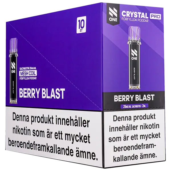 N One Crystal PRO Pod Berry Blast 20 mg