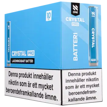 N One Crystal PRO Batteri Blå
