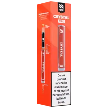 N One Crystal PRO Batteri Röd
