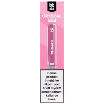 N One Crystal PRO Batteri Rosa