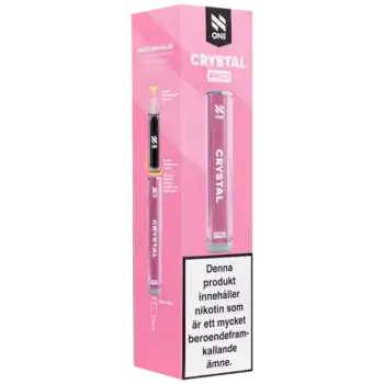 N One Crystal PRO Batteri Rosa