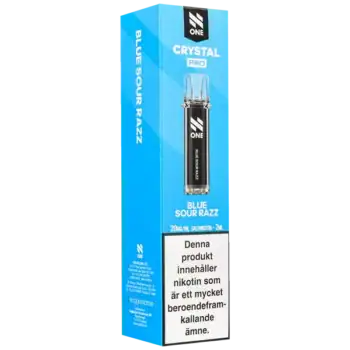N One Crystal PRO Pod Blue Sour Razz 20 mg