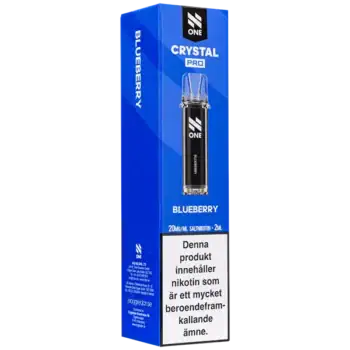 N One Crystal PRO Pod Blueberry 20 mg