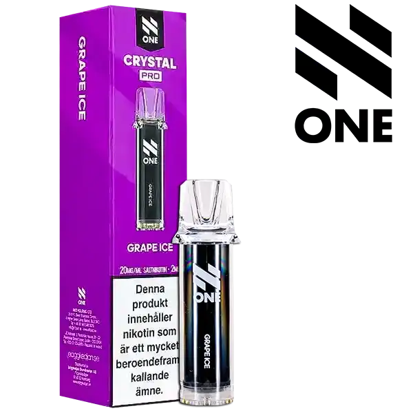 N One Crystal PRO Pod Grape Ice 20 mg