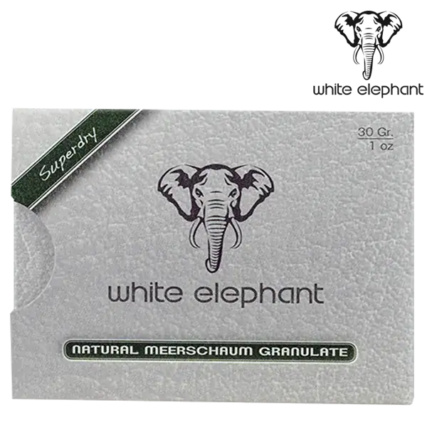 hite Elephant Superdry Granulate original förpackning piptobak tillbehör