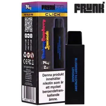 Frunk Pod Click Mesh Blueberry Raspberry Lemonade 14 mg