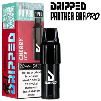 Dripped Panther Bar Pro Pod Cherry Ice 20 mg