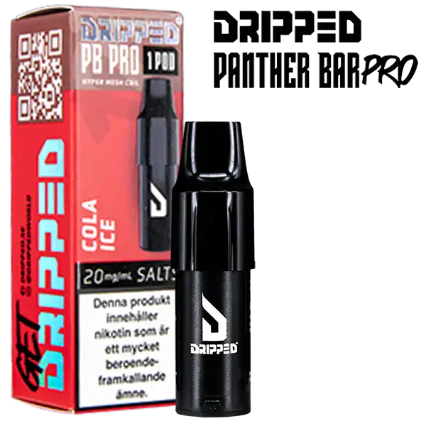 Dripped Panther Bar Pro Pod Cola Ice