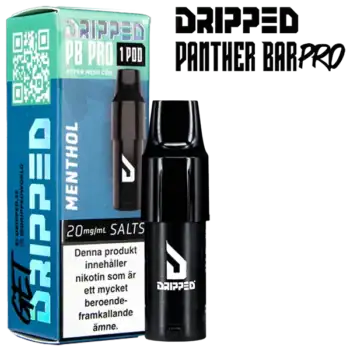 Dripped Panther Bar Pro Pod Menthol