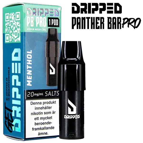Dripped Panther Bar Pro Pod Menthol