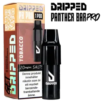Dripped Panther Bar Pro Pod Tobacco