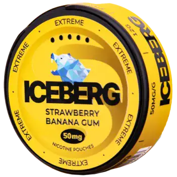 Iceberg Strawberry Banana Gum